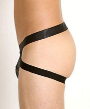 MEDIUM Gregg Homme Jocks Arouse Mesh See-Through Black 160134 146 - SexyMenUnderwear.com