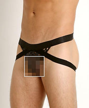 MEDIUM Gregg Homme Jocks Arouse Mesh See-Through Black 160134 146 - SexyMenUnderwear.com