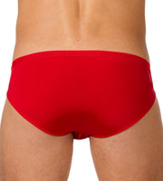 MEDIUM Gregg Homme Kit PIMP See-Thru Tank top + Briefs Red 96622-03 - SexyMenUnderwear.com