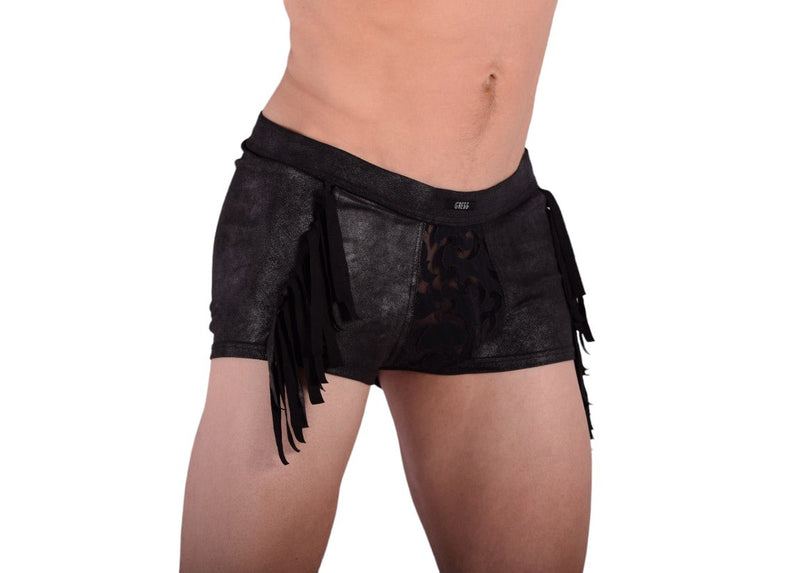 Medium Gregg Homme Wild West Boxer Grey 142605-MX5 12 - SexyMenUnderwear.com