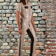 MEDIUM Police Uniform Fetish Mens Rubber Latex Suits Polymorphe Canada - SexyMenUnderwear.com