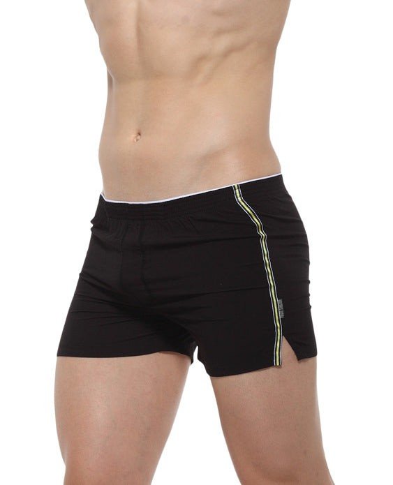 MEDIUM Private Structure Utopia Boxer Short Black 5-42 - SexyMenUnderwear.com