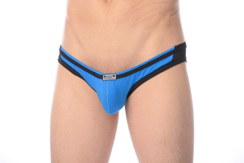 MEDIUM Profenz Private Structure Blue Bikini Brief 5-51 - SexyMenUnderwear.com