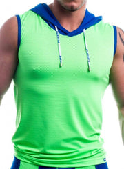 MEDIUM PUMP! Tank Top Shock Wave Camisole Fashion Debardeur Neon 14007 P3 - SexyMenUnderwear.com