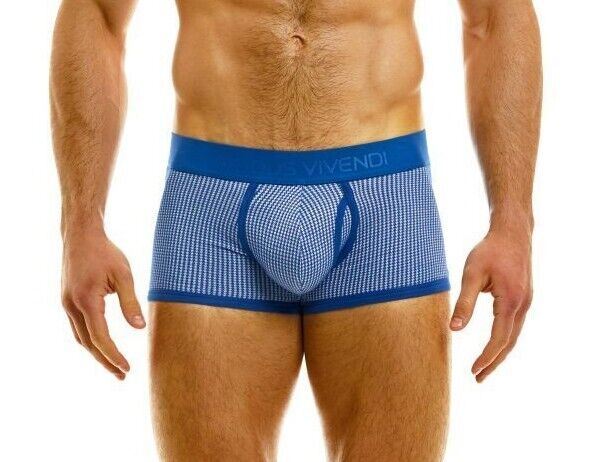 Modus Vivendi Boxer Country Soft Jacquard Elastic Knitted Eco-Boxer Blue 02221 - SexyMenUnderwear.com