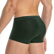 Modus Vivendi Boxer FLOSS Luxury Italien Cupro Fabric Green 14721 16 - SexyMenUnderwear.com