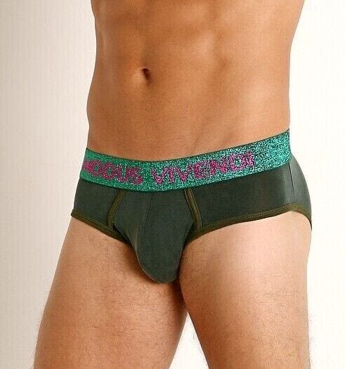 Modus Vivendi Brief Floral Line Brief Cupro Green 15914 18 - SexyMenUnderwear.com