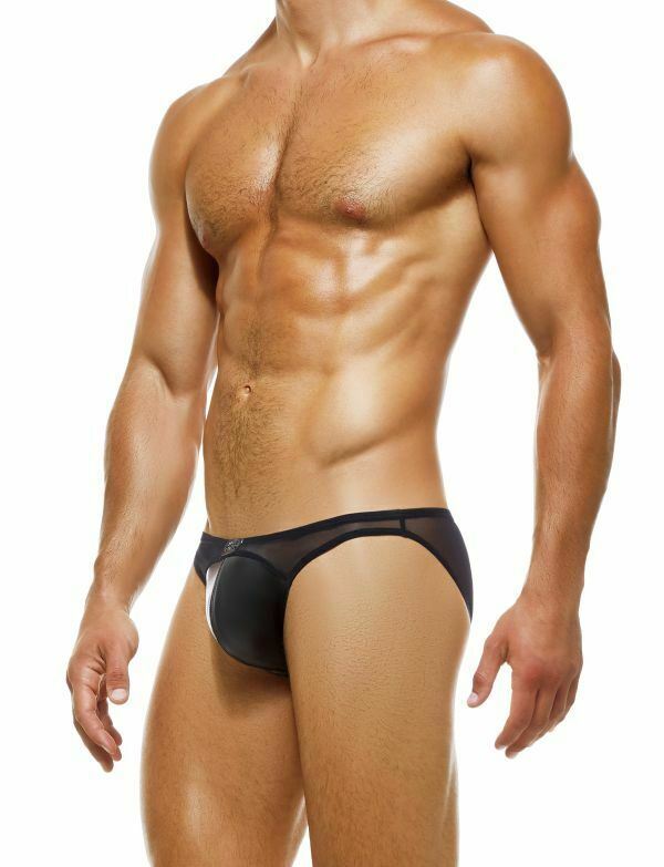 Modus Vivendi Brief Low-Cut Shiny Latex Look Briefs Transparent 11214 60 - SexyMenUnderwear.com