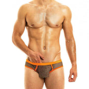 Modus Vivendi Brief Mesh Sexy Sheer Slips Capsule Khaki 16912 28 - SexyMenUnderwear.com