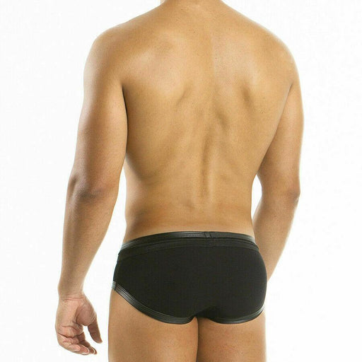 Modus Vivendi Brief Military Leather-Look Briefs Army Khaki 08511 24 - SexyMenUnderwear.com