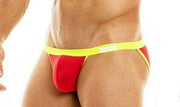 Modus Vivendi Brief Peace 2020 Tanga-Briefs Low Rise Sports Slip Red 04014 28 - SexyMenUnderwear.com