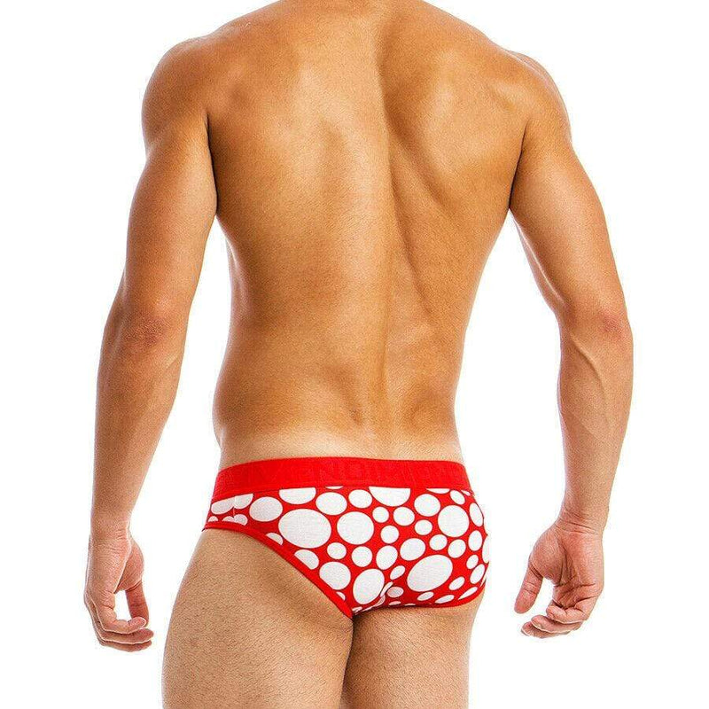 Modus Vivendi Brief Polka dot Slip Pour Homme Red 08812 18 - SexyMenUnderwear.com