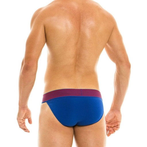 MODUS VIVENDI Tanga In Vinile Lucido Con Cintura Elastica Logo MV - Sexy Fetish