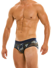 Modus Vivendi Camo Briefs Desert Line Soft Cotton Blue 11714 8 - SexyMenUnderwear.com