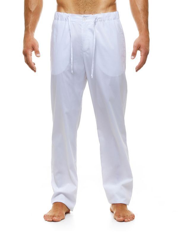 Modus Vivendi Core Joggers Loose Fit Legging Straight Cut White FA2262 26 - SexyMenUnderwear.com