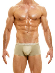 Modus Vivendi Cotton Boxer L.A Prayer Low-Rise Anatomic Pouch Sand 08121 61 - SexyMenUnderwear.com