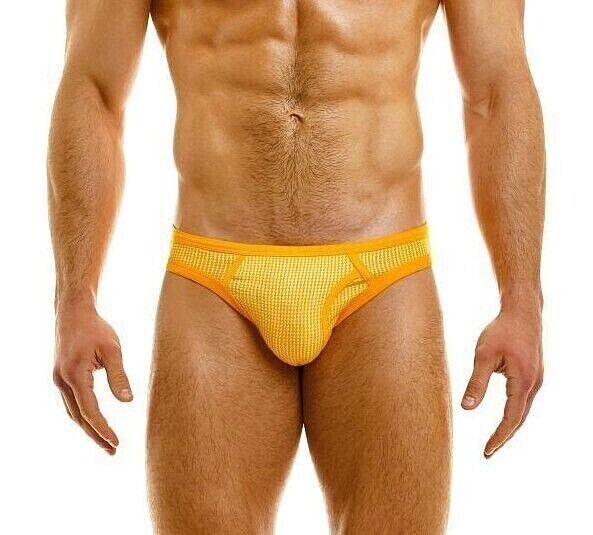 Modus Vivendi Country Low-Cut Briefs Jacquard Knitted Brief Yellow 02212 - SexyMenUnderwear.com