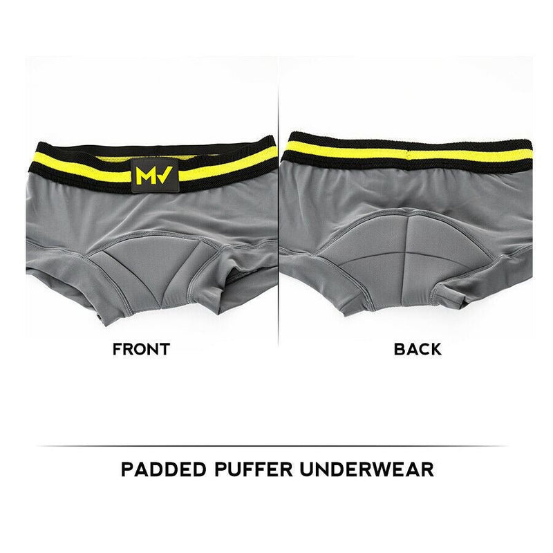 MODUS VIVENDI Cycling Boxer Long Techno Sport Silky Stretch Blue 21821 2 - SexyMenUnderwear.com