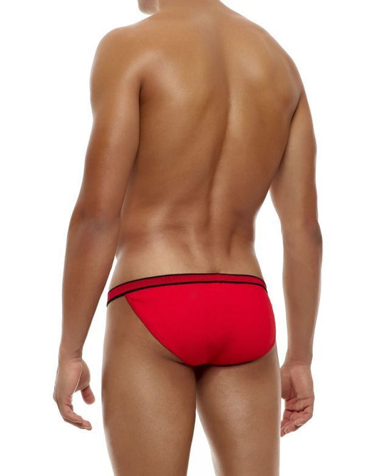 Modus Vivendi Exclusive Tanga Brief Knitted Cotton Roomy Pouch Red 24219 - SexyMenUnderwear.com
