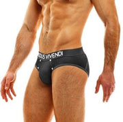 Modus Vivendi Jeans Briefs Ride and Go Denim Viscose Brief Charcoal 05013 37 - SexyMenUnderwear.com