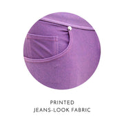 Modus Vivendi Jeans Swimwear Low Cut Denim Swim-Brief Fushia FS2011 48 - SexyMenUnderwear.com