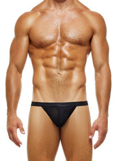 Modus Vivendi Jock Fishnet Net Trap Semi-Transparent Jockstrap Black 06111 49 - SexyMenUnderwear.com