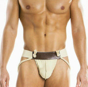 Modus Vivendi Jock Natural Soft Cotton Jockstrap Greek 14112 44 - SexyMenUnderwear.com