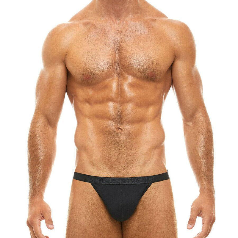 Modus Vivendi Jockstrap Antibacterial Cotton Jock Black 15615 39 - SexyMenUnderwear.com