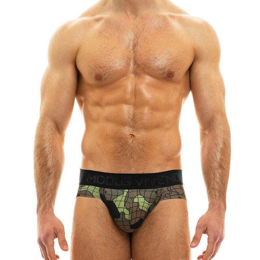 Modus Vivendi Jockstrap Trapped 2020 Camo Jock Army Khaki 11011 3 - SexyMenUnderwear.com