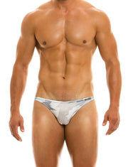 Modus Vivendi Low-Cut Brief Desert Camouflage Cotton Gray Briefs 11715 12a - SexyMenUnderwear.com