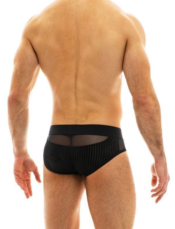 Modus Vivendi Low-Rise Briefs Tiffany's Velvet Elegant Black Brief 12014 29 - SexyMenUnderwear.com