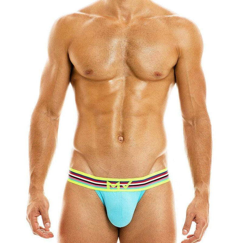 Modus Vivendi Mens Peace Tanga Brief pour Homme Hombres Aqua 04012 28 - SexyMenUnderwear.com