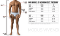 Modus Vivendi Modus Vivendi Brief Eco Slip Grey SMALL 03011 26