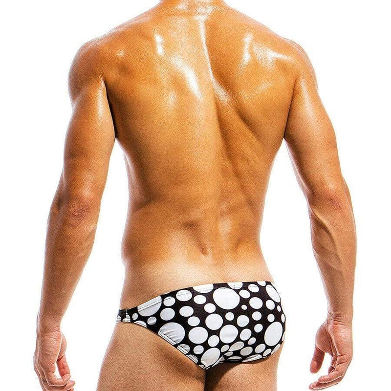 Slip de bain Modus Vivendi PolkaDot Low-Cut Maillots de bain Noir Ks1811 76