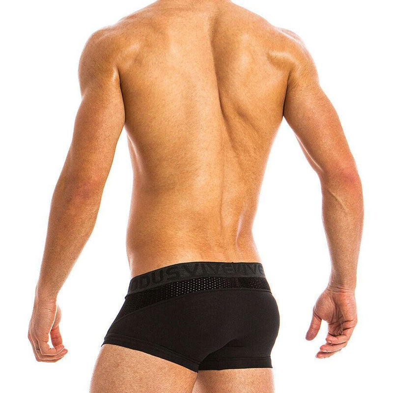 Modus Vivendi Solid Cotton Perforated Mesh Modus Vivendi Boxer Wolf Black 18821 69