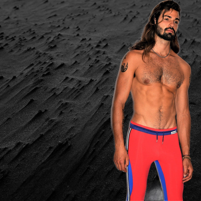 Modus Vivendi Surreal Legging Salvador Dali Inspiration Red-Blue 12761 9 - SexyMenUnderwear.com