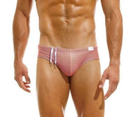 Modus Vivendi Swim-Briefs Cyclops Regular Clasic Fit Swimwear Orange AS2213 - SexyMenUnderwear.com