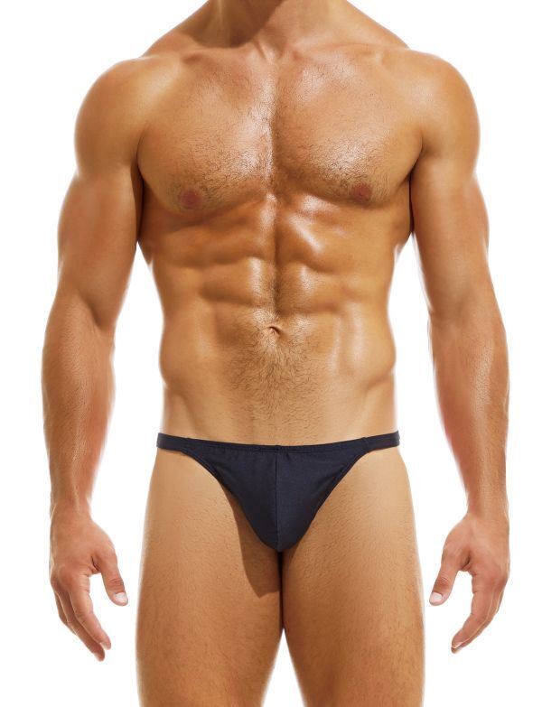 Modus Vivendi Swim-Thong Original Roomy Pouch Fast Dry Swimwear Black HS2211 66 - SexyMenUnderwear.com