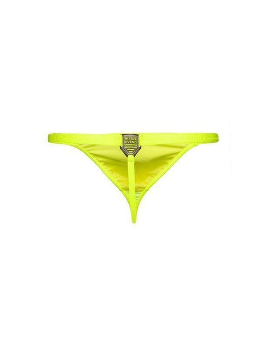 Modus Vivendi Swim-Thong Original Roomy Pouch Fast Dry Swimwear Lime HS2211 66 - SexyMenUnderwear.com