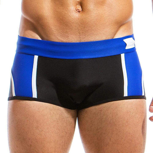 Modus Vivendi Swimwear Swim Shorts Multi Trunk Blue JS1821 18 - SexyMenUnderwear.com