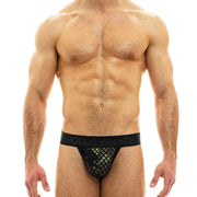 Modus Vivendi Tanga-Brief 2020 Camo Fishnet Tangas Slip Combo Black 11012-1 3 - SexyMenUnderwear.com