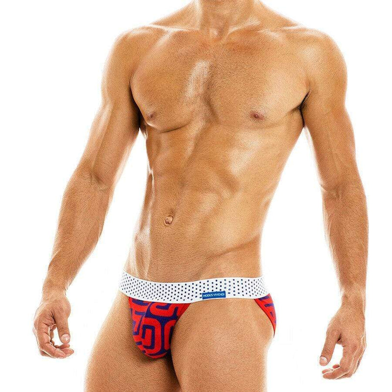 Modus Vivendi Tanga Brief Modus Vivendi Labyrinth Edition Fashiom RED 06011 10