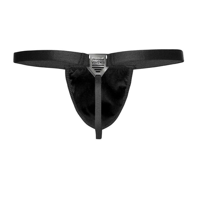 Modus Vivendi Thong Antibacterial Men Thongs Black 15617 39 - SexyMenUnderwear.com