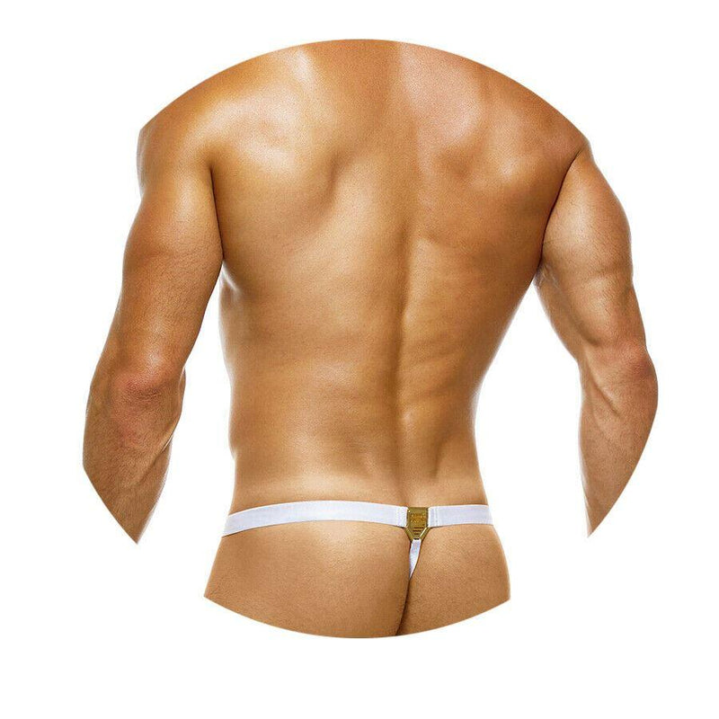 Modus Vivendi Thongs Antibacterial Mens Thong Like A Pouch White 15617 39 - SexyMenUnderwear.com