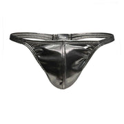 Modus Vivendi Thongs Mania King Cheetah Metal Silver Thong 13116 70 - SexyMenUnderwear.com