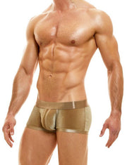 Modus Vivendi V.Fluid Boxer Elegant Luxury Soft Elasticated Boxer Camel 10121 3A - SexyMenUnderwear.com