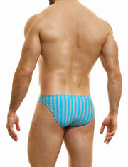 Modus Vivendi X-Retro Low-Cut Brief Exclusive Ecofriendly Cotton Aqua 24222 - SexyMenUnderwear.com