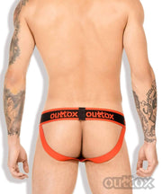 Outtox Maskulo Jocks Low Rise fetish Jockstrap Red JS144-10 8 - SexyMenUnderwear.com