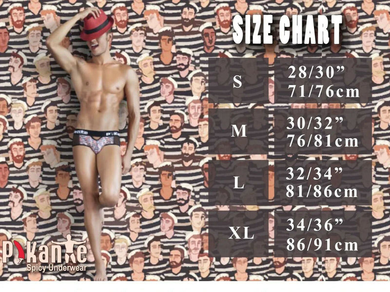 PIKANTE Legging Manhood Long Johns See through Inner Thongs Black 0336 5 - SexyMenUnderwear.com