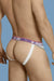 PIKANTE Men Jock Secret Jockstrap Silky Fabric Silver 9291 1 - SexyMenUnderwear.com